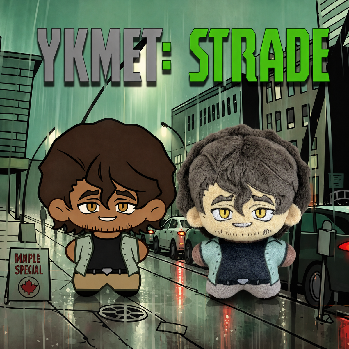 【In Stock】YKMET Strade Anime 10cm Plush Doll